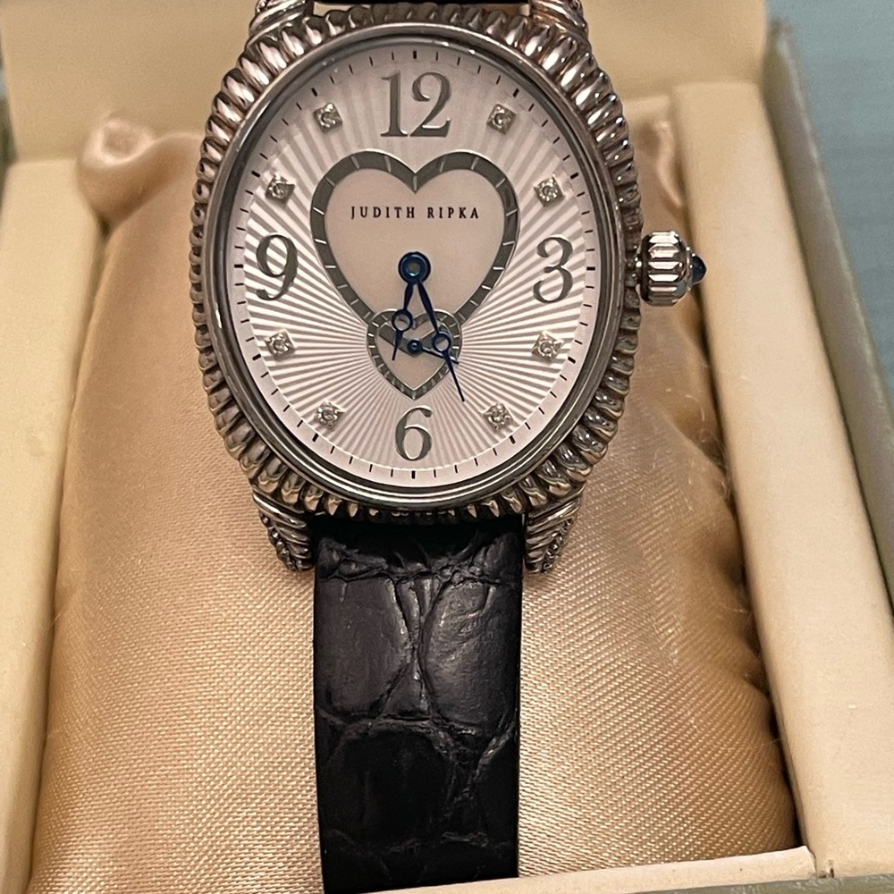 Judith Ripka Sterling Silver Watch